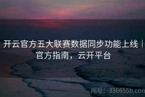 开云官方五大联赛数据同步功能上线｜官方指南，云开平台