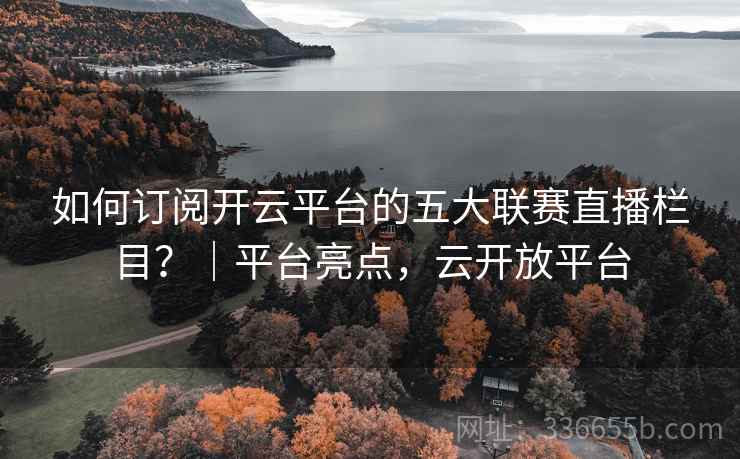 如何订阅开云平台的五大联赛直播栏目？｜平台亮点，云开放平台