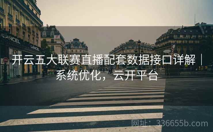 开云五大联赛直播配套数据接口详解｜系统优化，云开平台