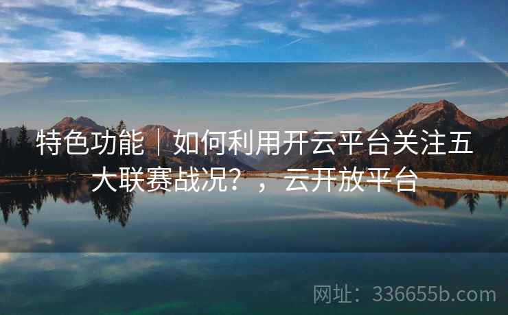 特色功能｜如何利用开云平台关注五大联赛战况？，云开放平台